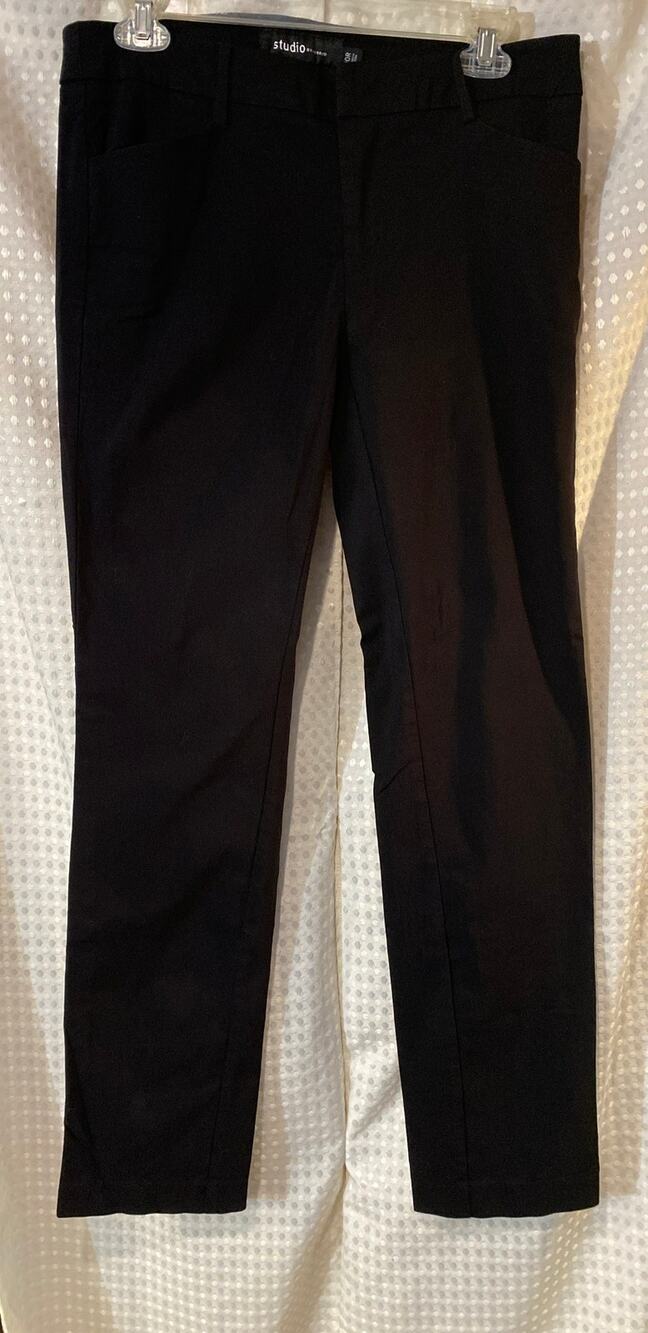 Torrid Studio Black Dress Pants Size 10R Work Office Stretch